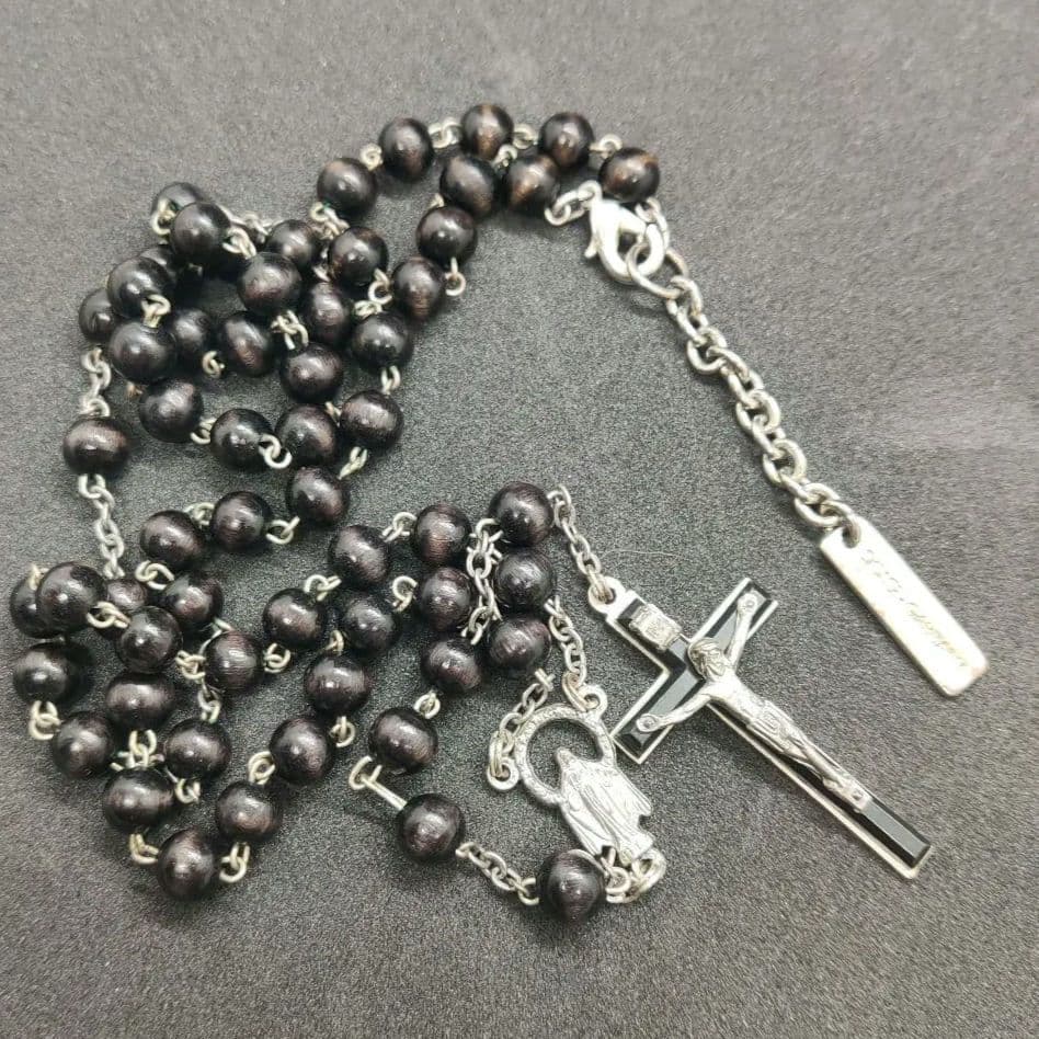 ドルチェ&ガッバーナ　ロザリオ　ネックレス　ベッカム着