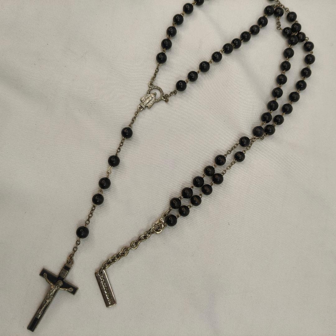 ドルチェ&ガッバーナ　ロザリオ　ネックレス　ベッカム着