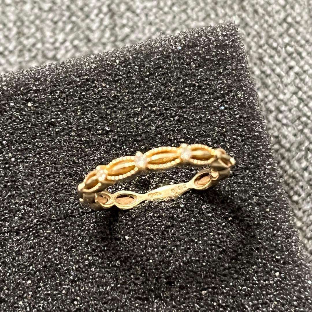 agete ピンキーリング 1号 K10