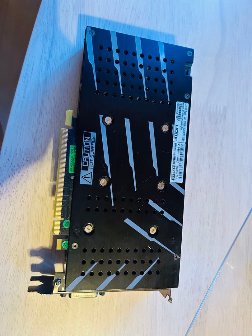 説明、写真見てください！！玄人志向 GTX1660super 6gb