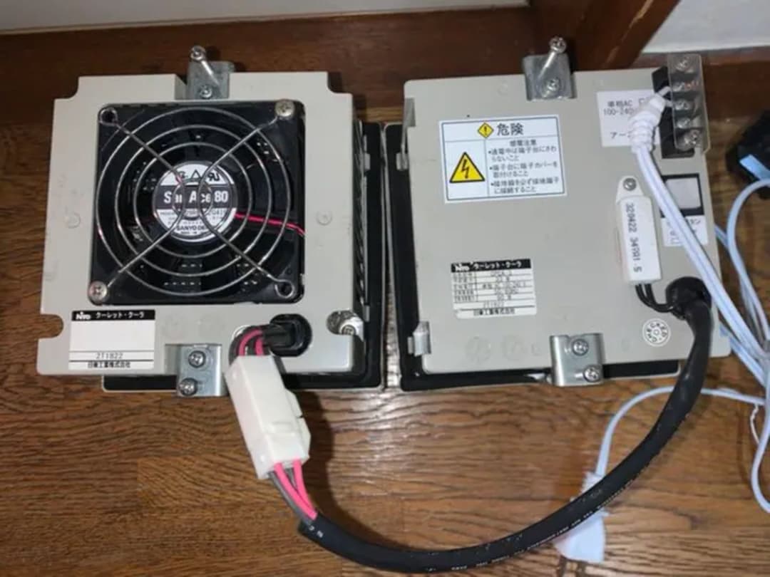 ペルチェ式エアコン　日東工業株式会社クーレット・クーラーCPCA-3