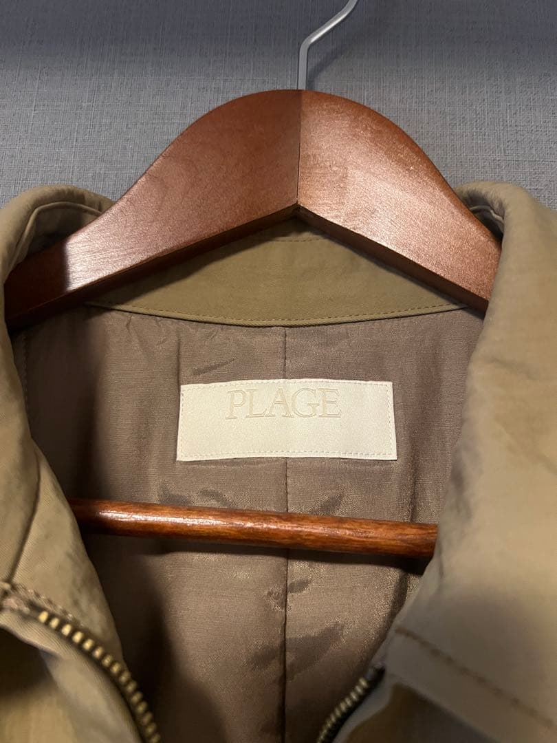 Plage テントブルゾン38 ベージュ