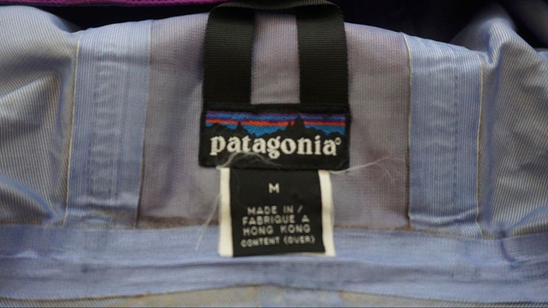 M94年製雪無しPatagoniaパタゴニアスーパープルマブライトパープル雪なし