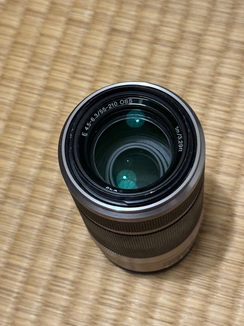 SONY NEX-5ダブルレンズキット＋望遠レンズ (難あり)＋PLフィルター等