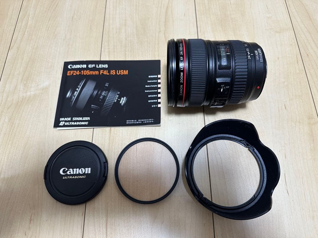 極美品　Canon EF24-105mm F4L IS USM レンズ