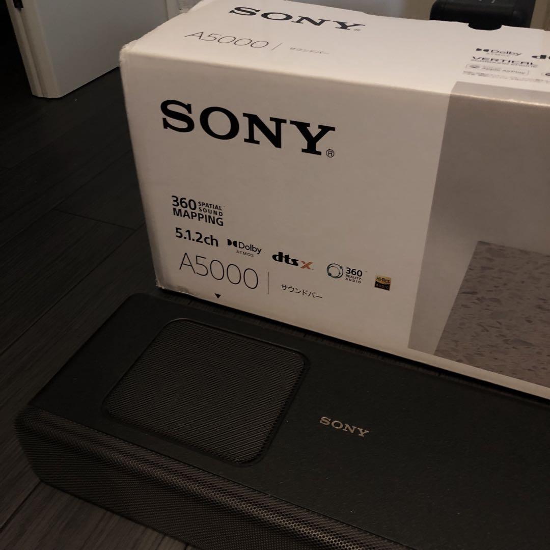 SONY HT-A5000 &サブウーファー&リアスピーカーSA-RS3Sセット