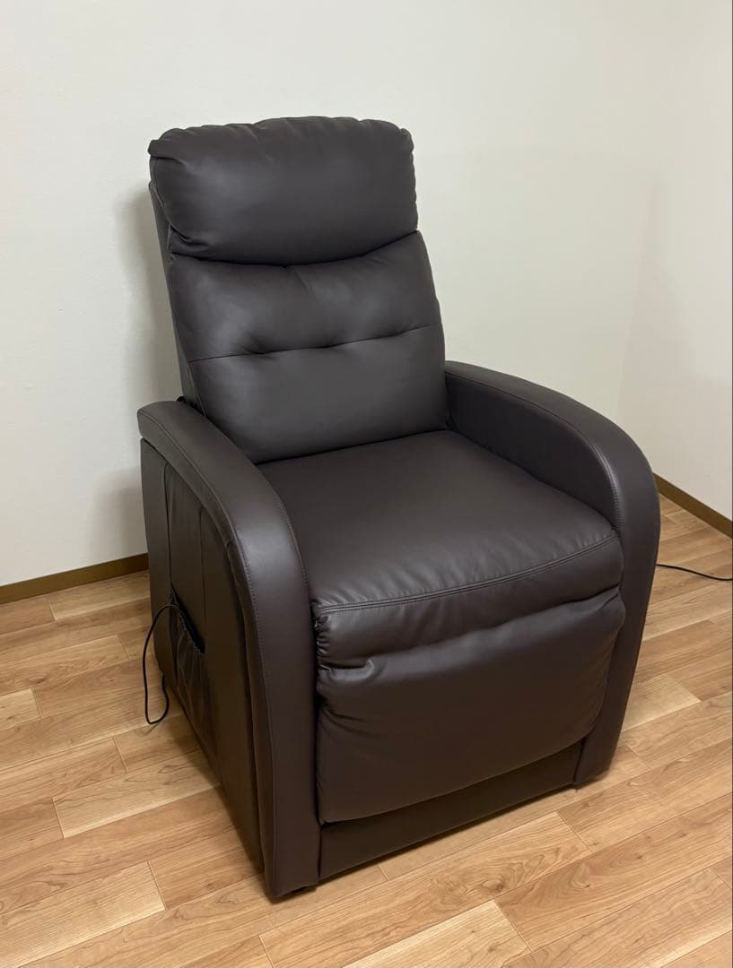 値下げ！送料込み！電動ラウンジチェア SISTA-シスタ-ダークブラウン