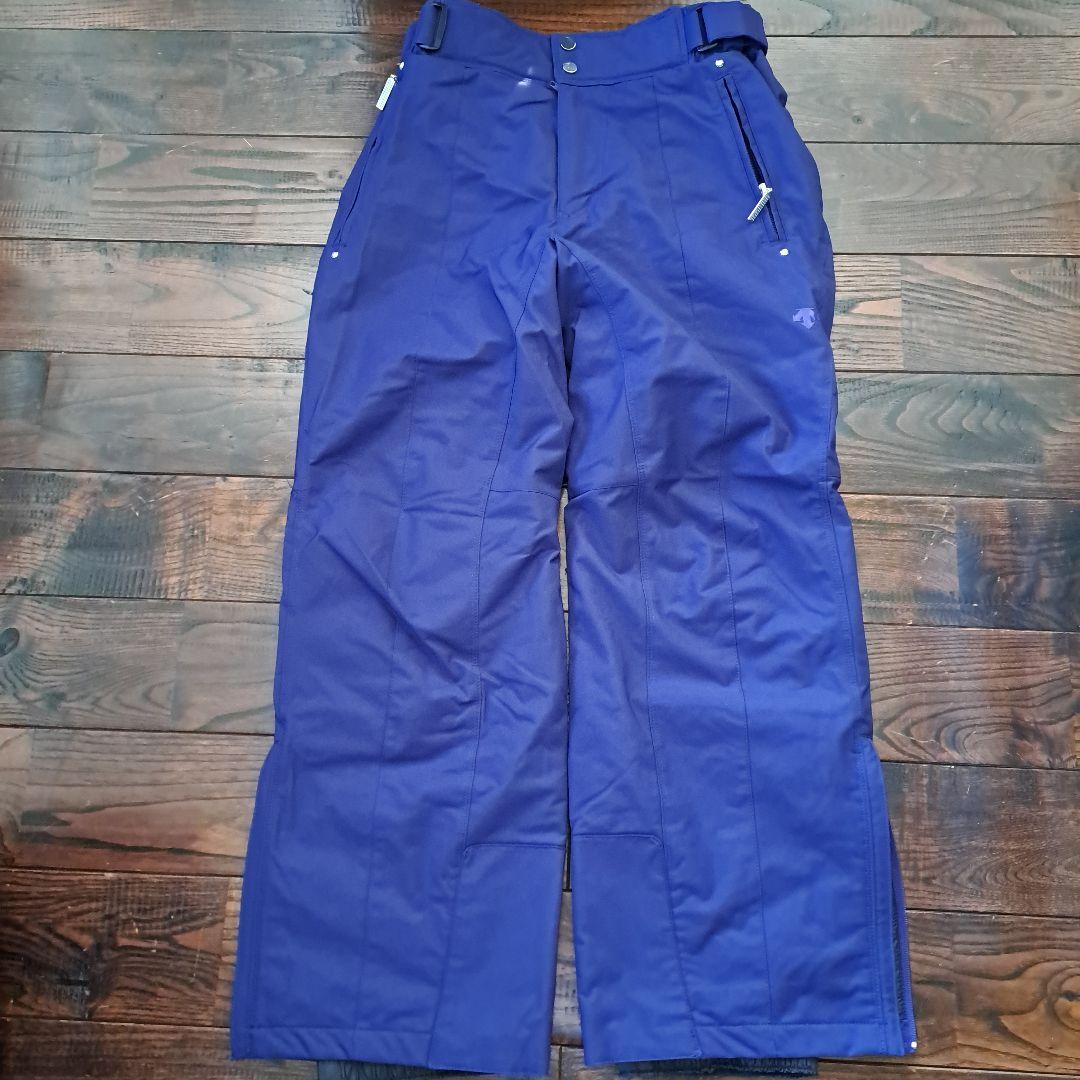 DESCENTE　デサント　ヒートナビ　スキーパンツ　レディースL　サスペンダー
