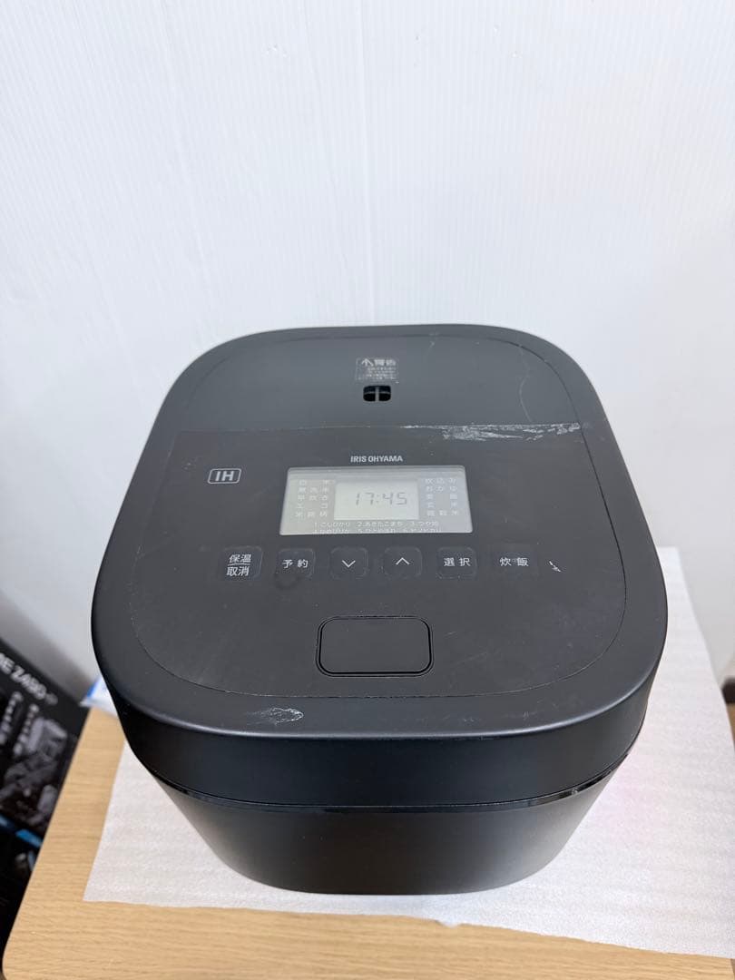 IRIS OHYAMA IHジャー炊飯器 SHK-LS110-B2024年製