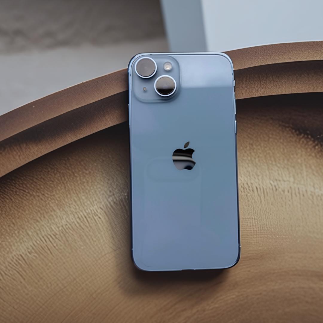 【美品】Apple iPhone 14 ブルー バッテリー 92% 128GB