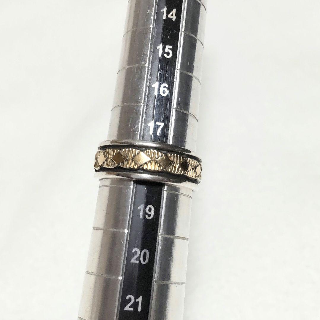 お安く♡ナバホ族♡ブルース・モーガン♡シルバー&14K♡リング