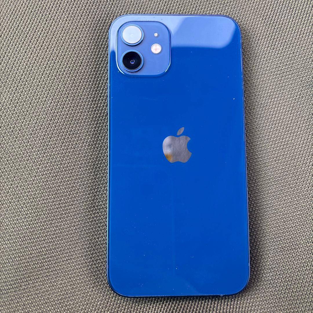 Apple iPhone 12 本体 青