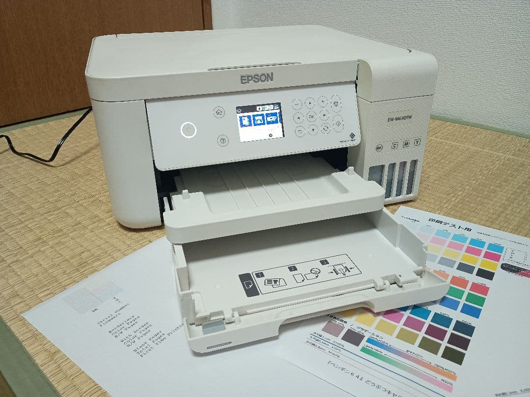 [106]【動作良好・約5000枚】エプソン　エコタンクEW-M630TW