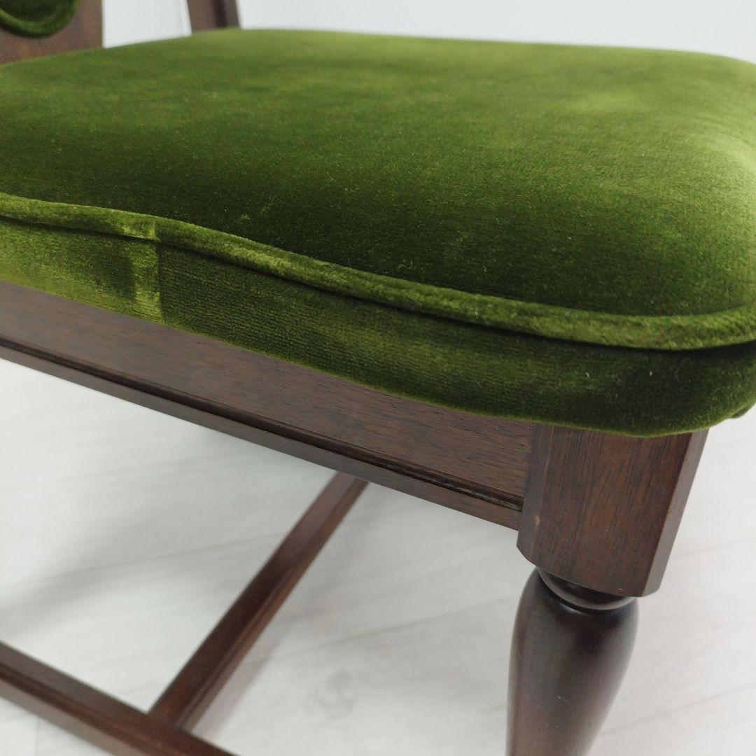 ①ナガノインテリア　椅子 チェア　アンティーク