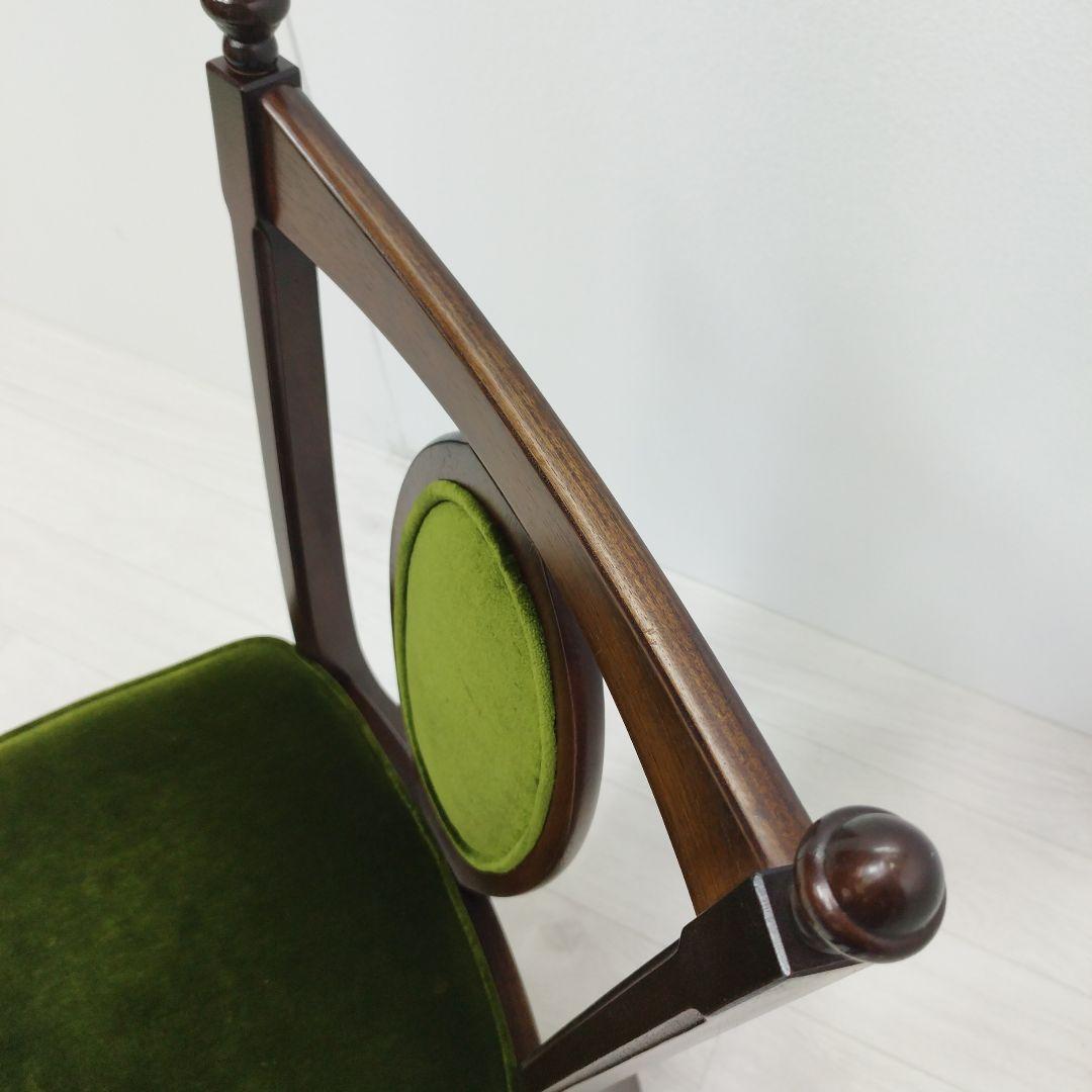 ①ナガノインテリア　椅子 チェア　アンティーク