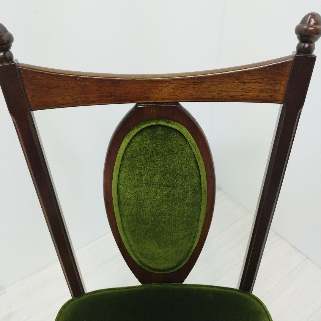 ①ナガノインテリア　椅子 チェア　アンティーク