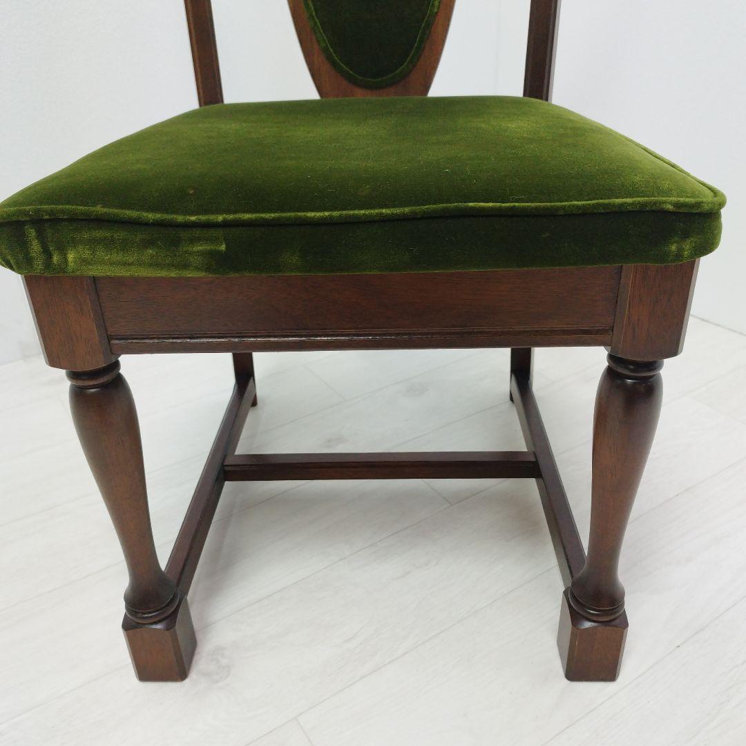 ①ナガノインテリア　椅子 チェア　アンティーク