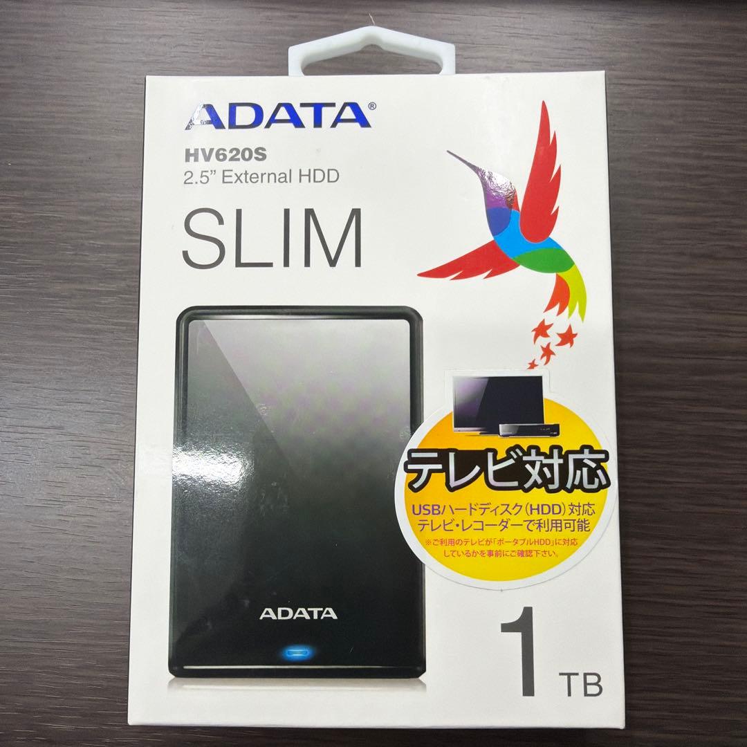 あめ様　ADATA HV620S 1TB 外付けHDD 1