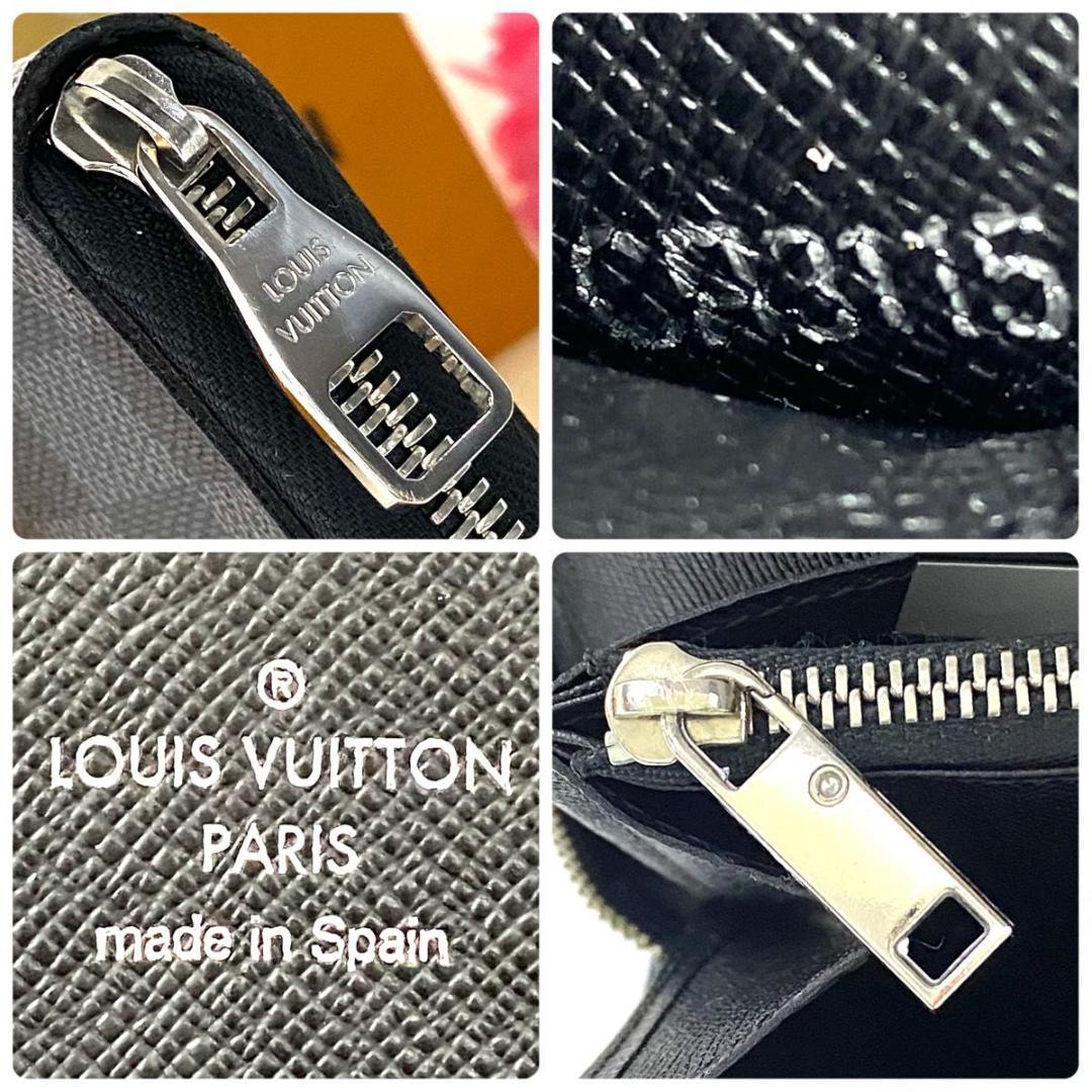 ルイ ヴィトン◎ジッピーオーガナイザー ダミエ グラフィット ラウンドファスナー
