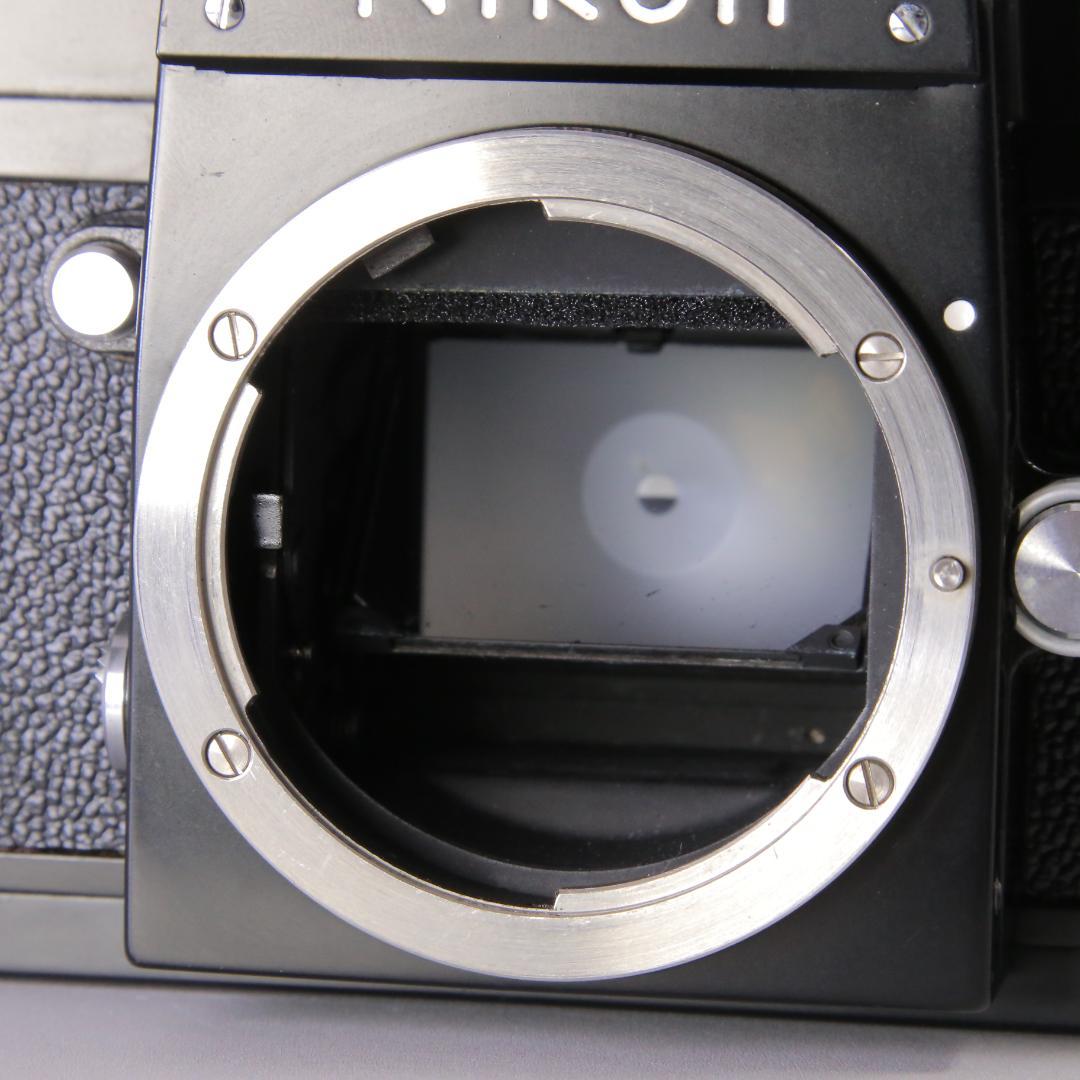 ☆美品☆完全動作　ニコンFブラック　アイレベル　レザーケース＃186