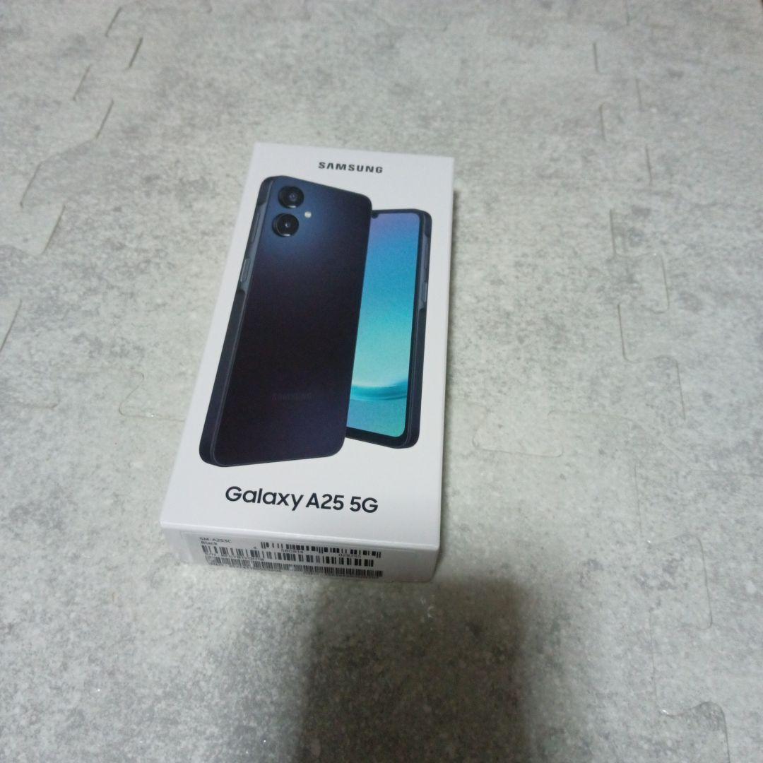 Galaxy A25 5G 本体 ブラック新品同様