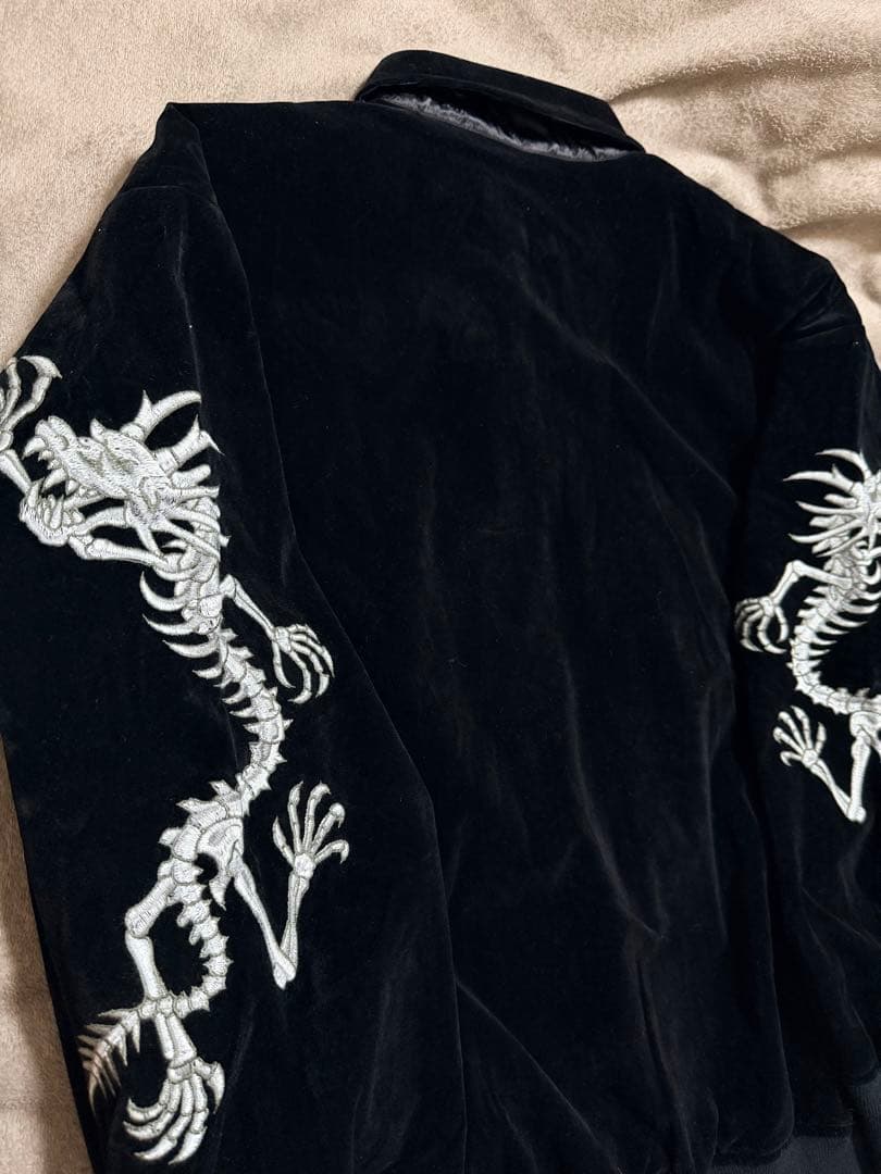 未使用 SUKAJAN 別珍 龍スカジャン unisex 美品 vintage