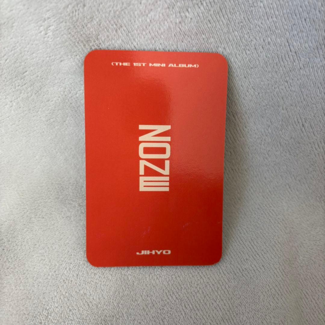 twice JIHYO ZONE ジヒョ JYP 特典 トレカ