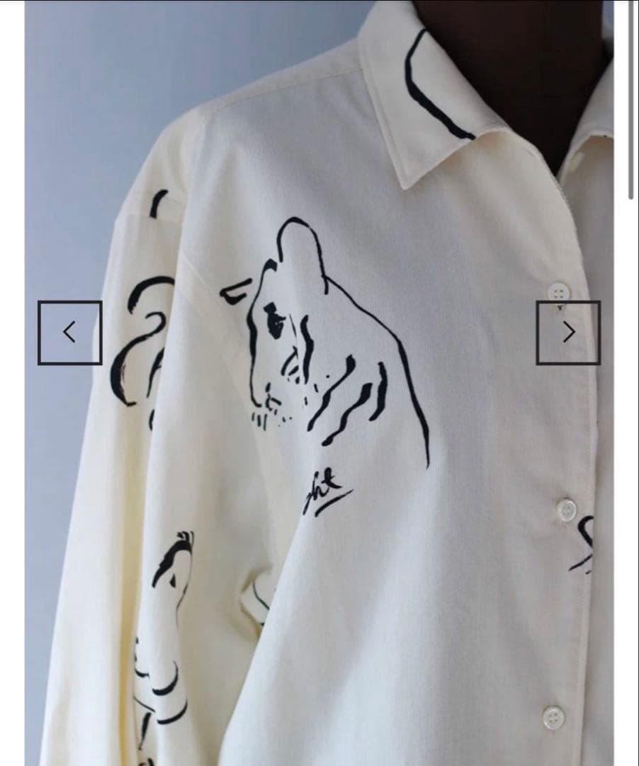 WRYHT 動物柄 長袖シャツ