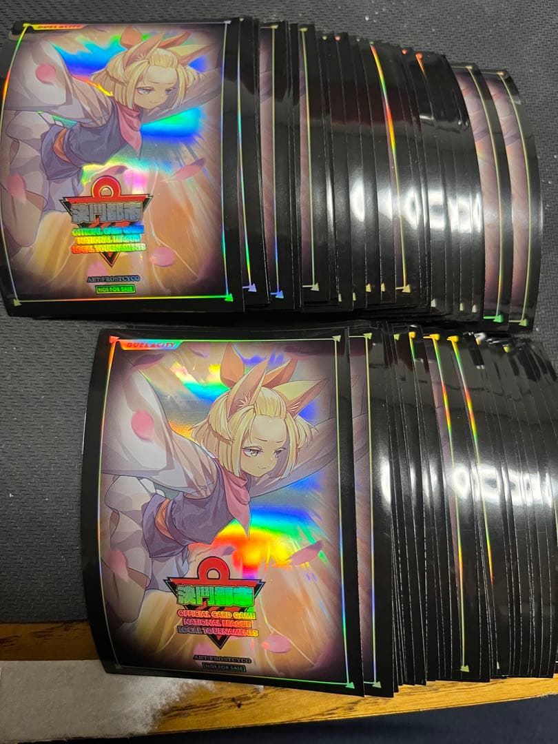 遊戯王 決闘都市 CNC 灰流うららスリーブ　75枚