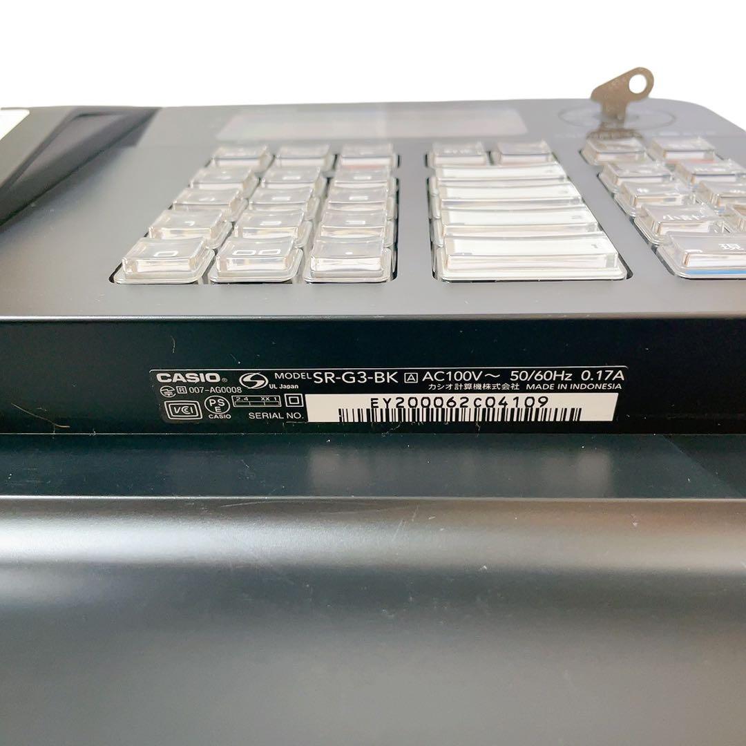 【最安値・美品】CASIO 電子 Bluetooth対応 レジスタ SR-G3