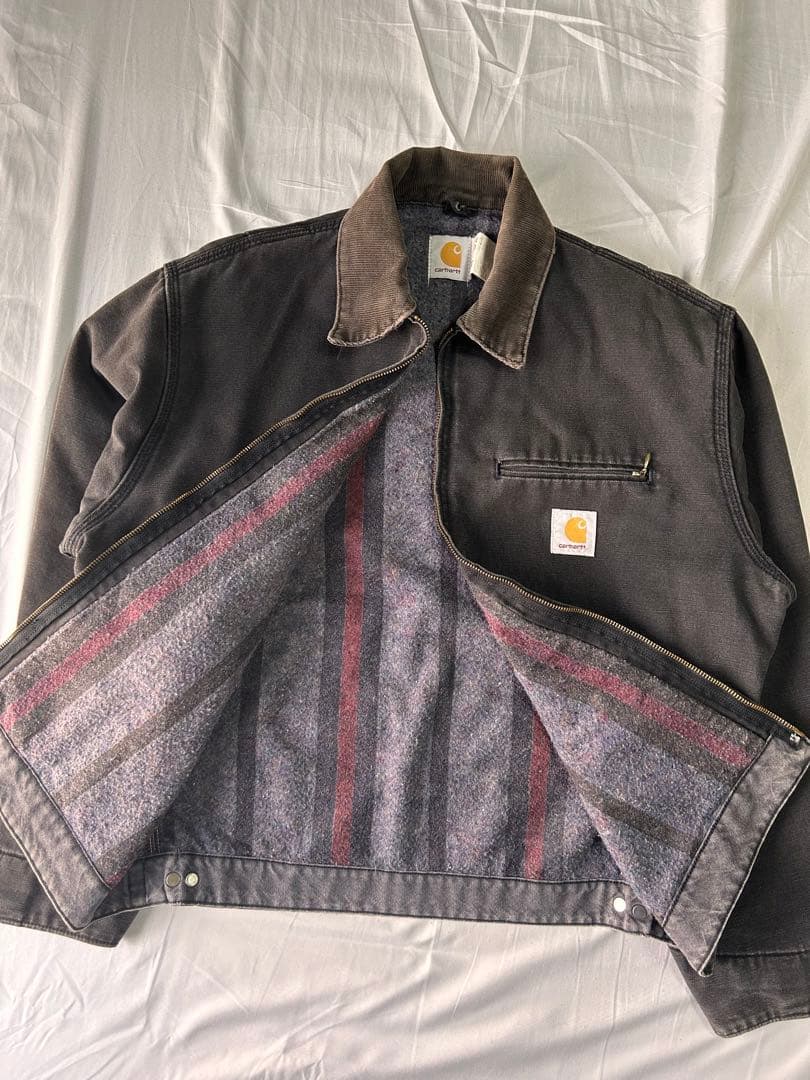 90Sカーハート Carhartt デトロイトジャケットJB105 BLK