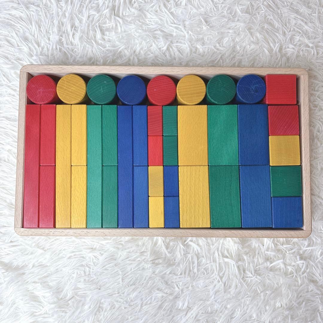 良品✨伸芽会 教材つみき 幼稚園 小学校 お受験 積み木 知育玩具 限定品 木製