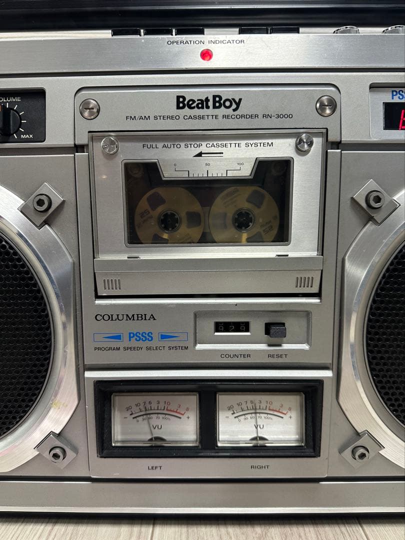 ゆのかる COLUMBIA ラジカセ Hitachi TRK-8180