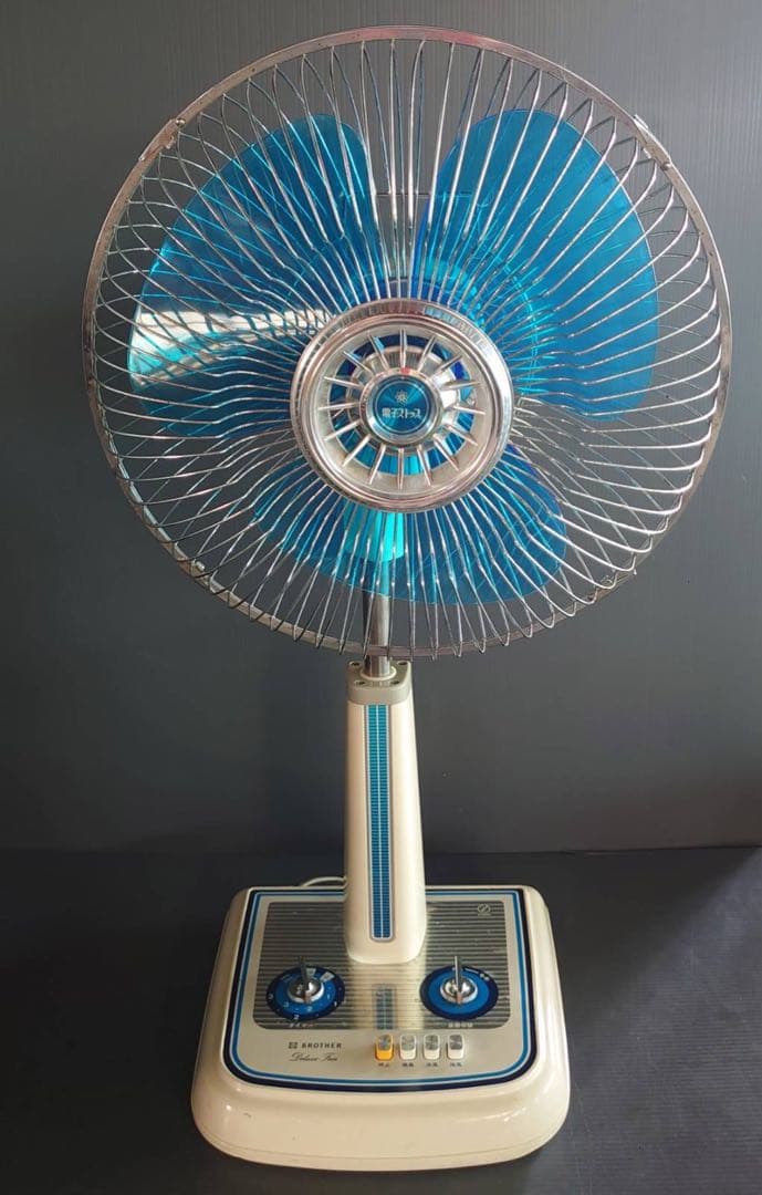 【レトロ】BROTHER 扇風機 F-35-156型（中古品）