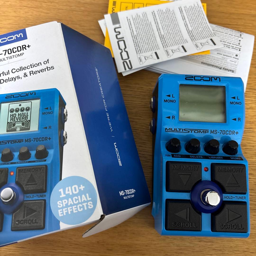 ZOOM MS-70CDR+ マルチエフェクター