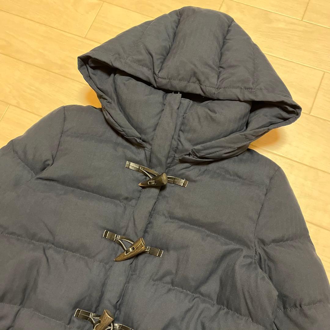 【23区】近年モデル　ダッフルダウンコート　2way ネイビー　38