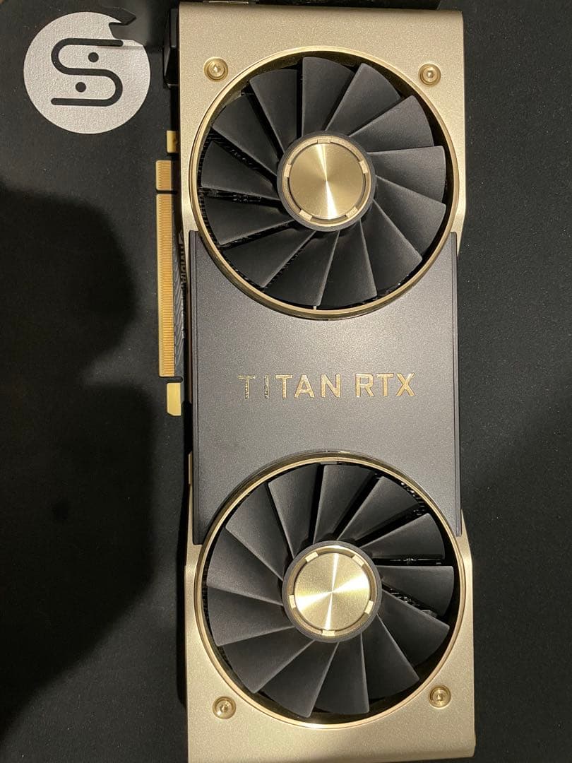 NVIDIA TITAN RTX ゴールド　24GB