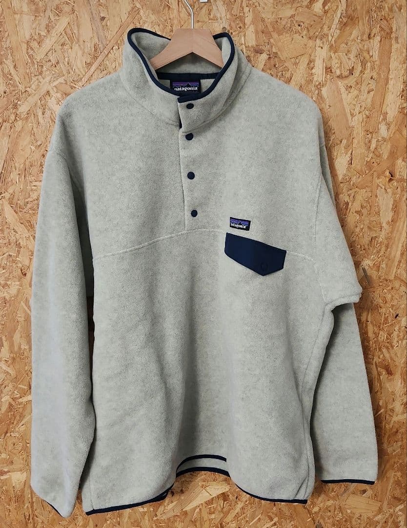 patagonia シンチラ スナップT 　フリース　パタゴニア　オートミール