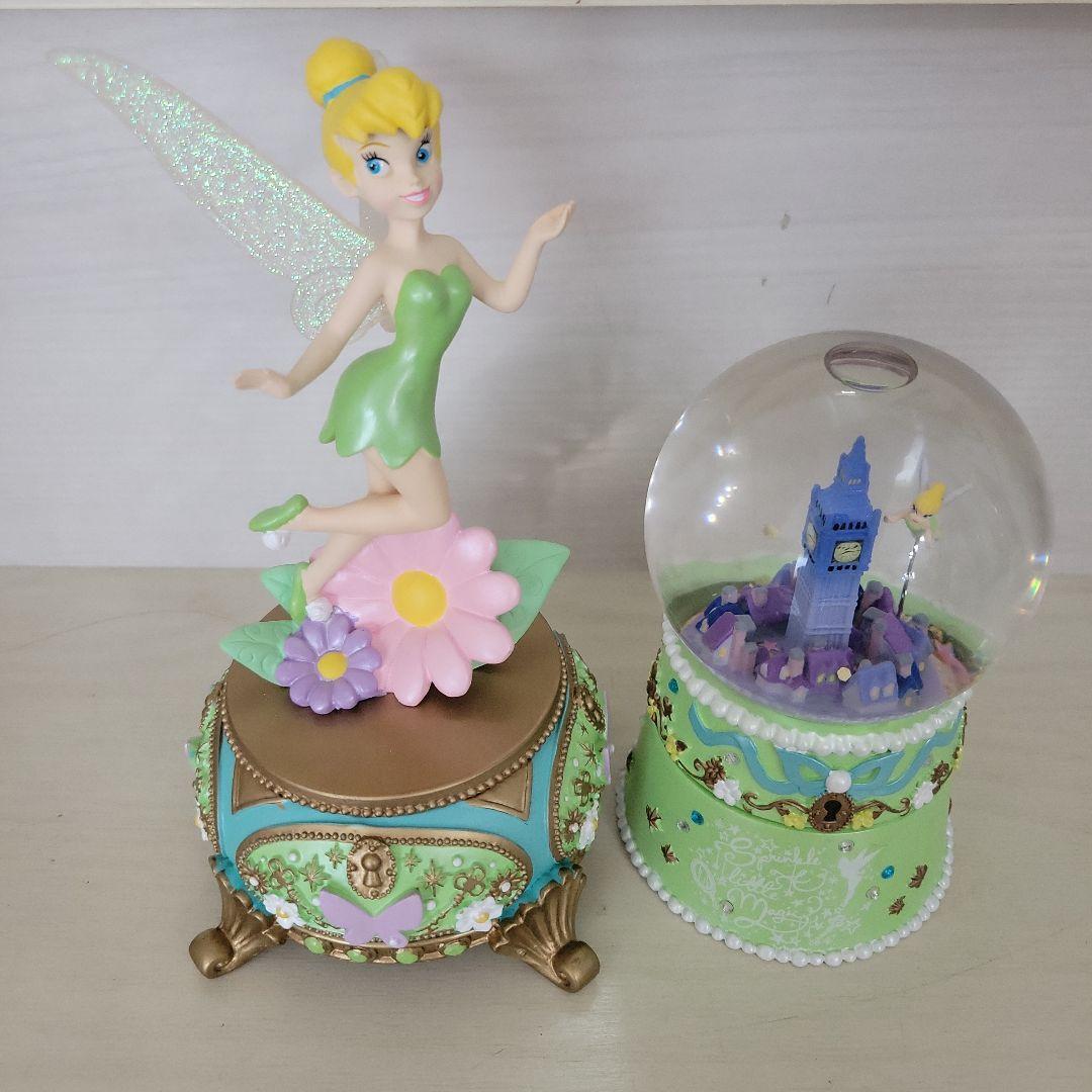ティンカーベル オルゴール 花デザイン