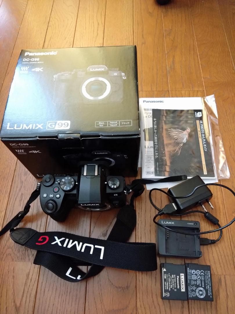 LUMIX DC-G99 ボディ　ブラック　（ほとんど未使用美品）