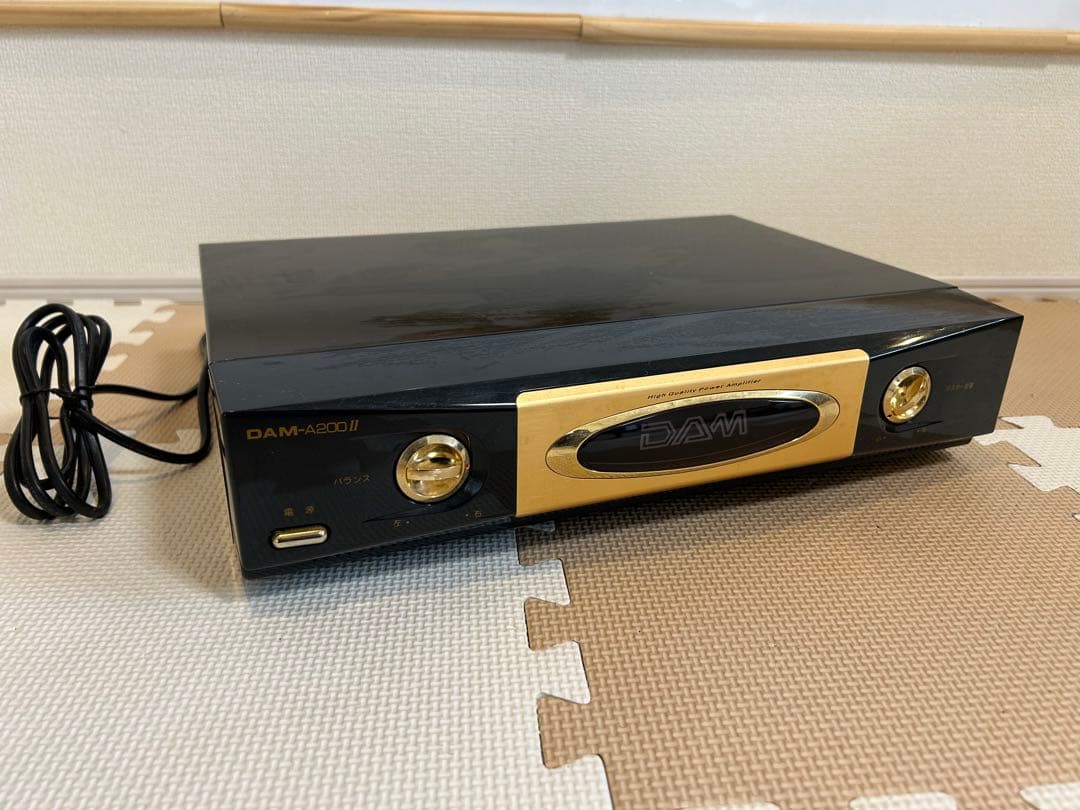 第一興商 カラオケアンプ パワーアンプ DAM-A200II 本体のみ　動作確認