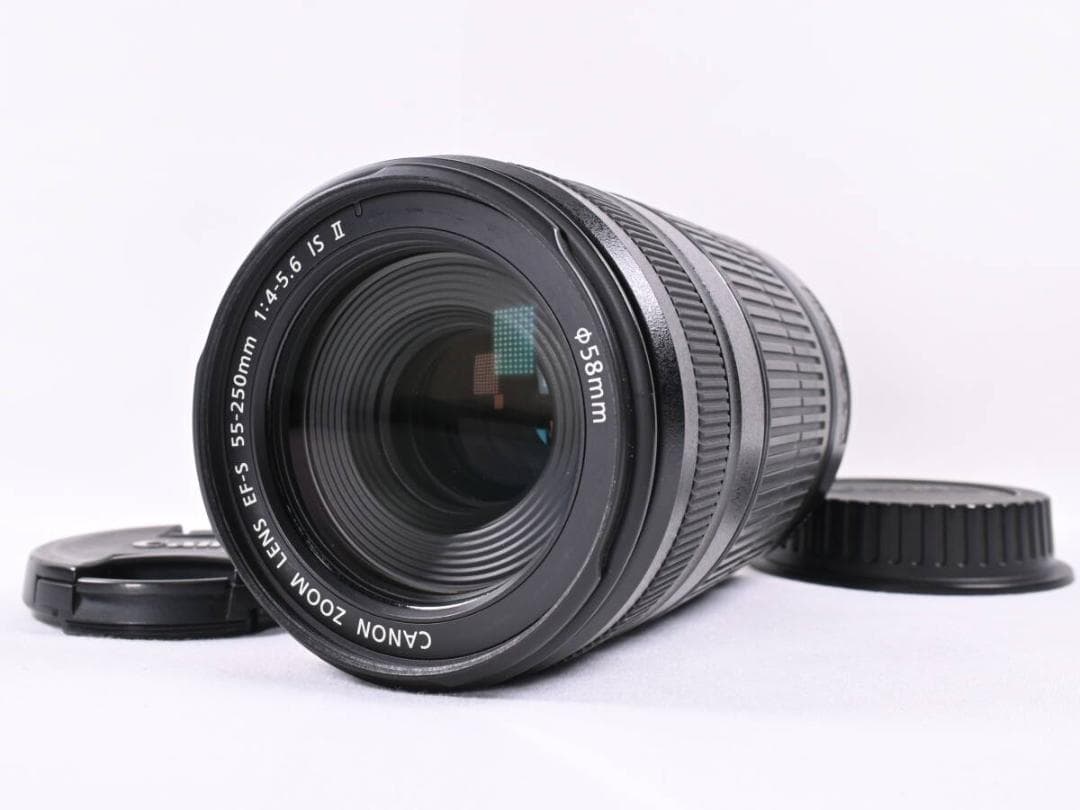 美品 キヤノン Canon EF-S 55-250mm F4-5.6 IS II