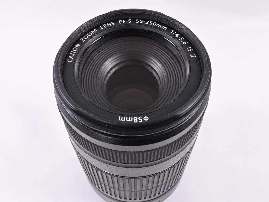 美品 キヤノン Canon EF-S 55-250mm F4-5.6 IS II