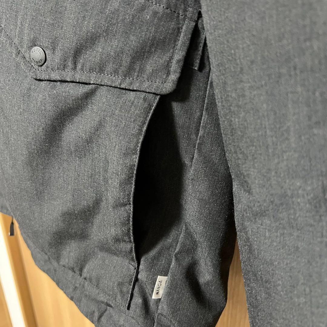 NANGA TAKIBI ナンガ 焚火ダウン Lサイズ チャコール