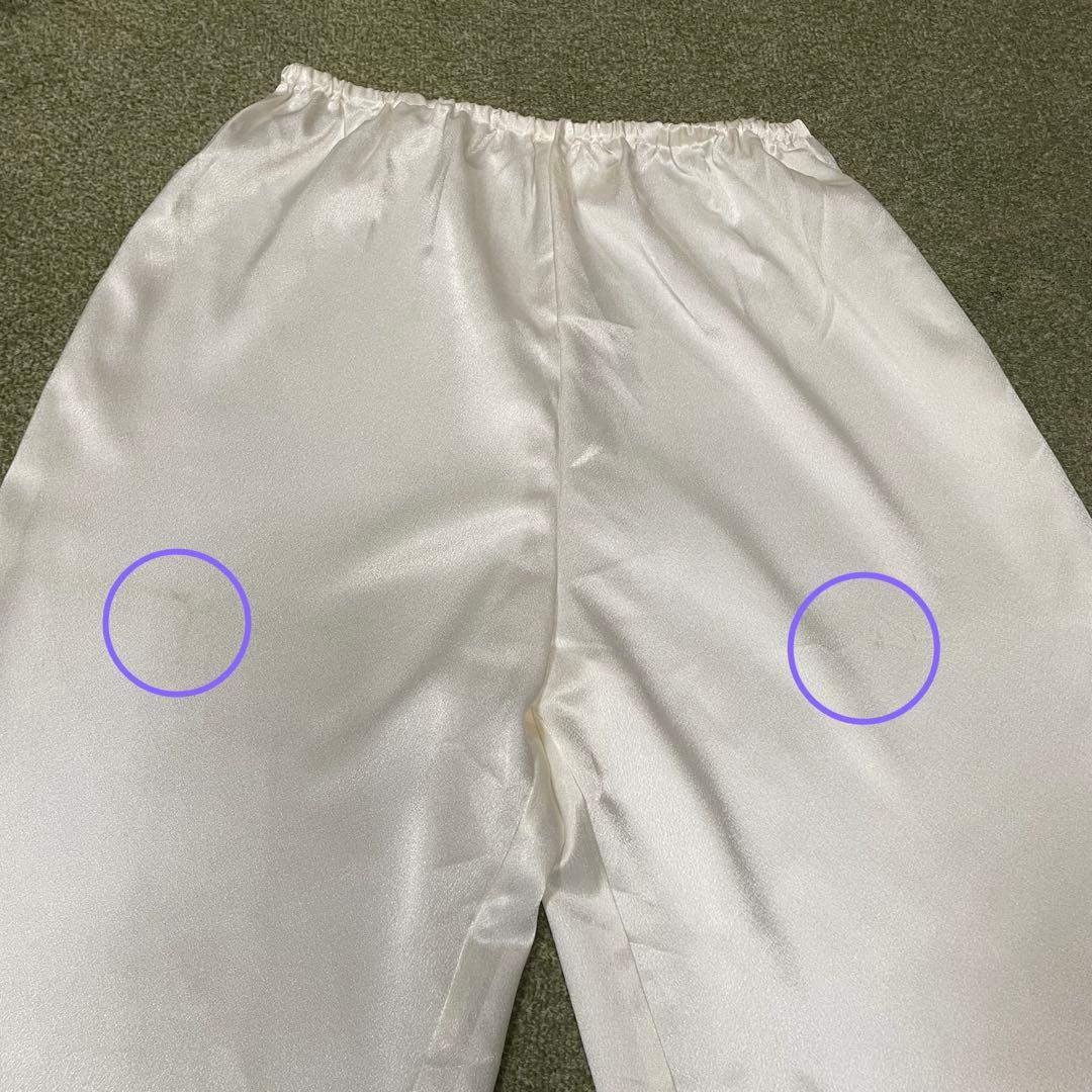 Christian Dior サテンパジャマ Mサイズ アイボリー