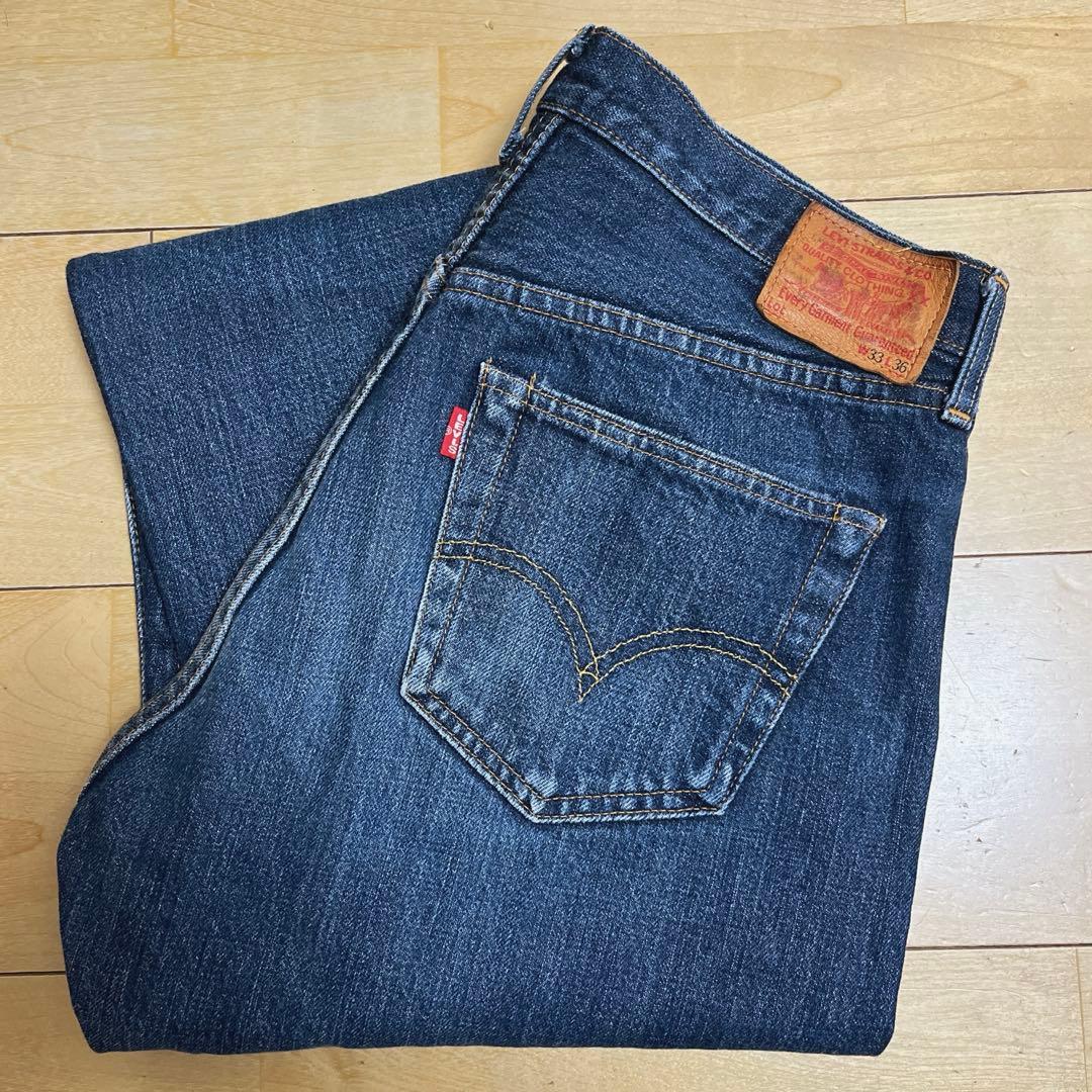 90s リーバイス501 50s-xx 革パッチ 赤耳 LVC