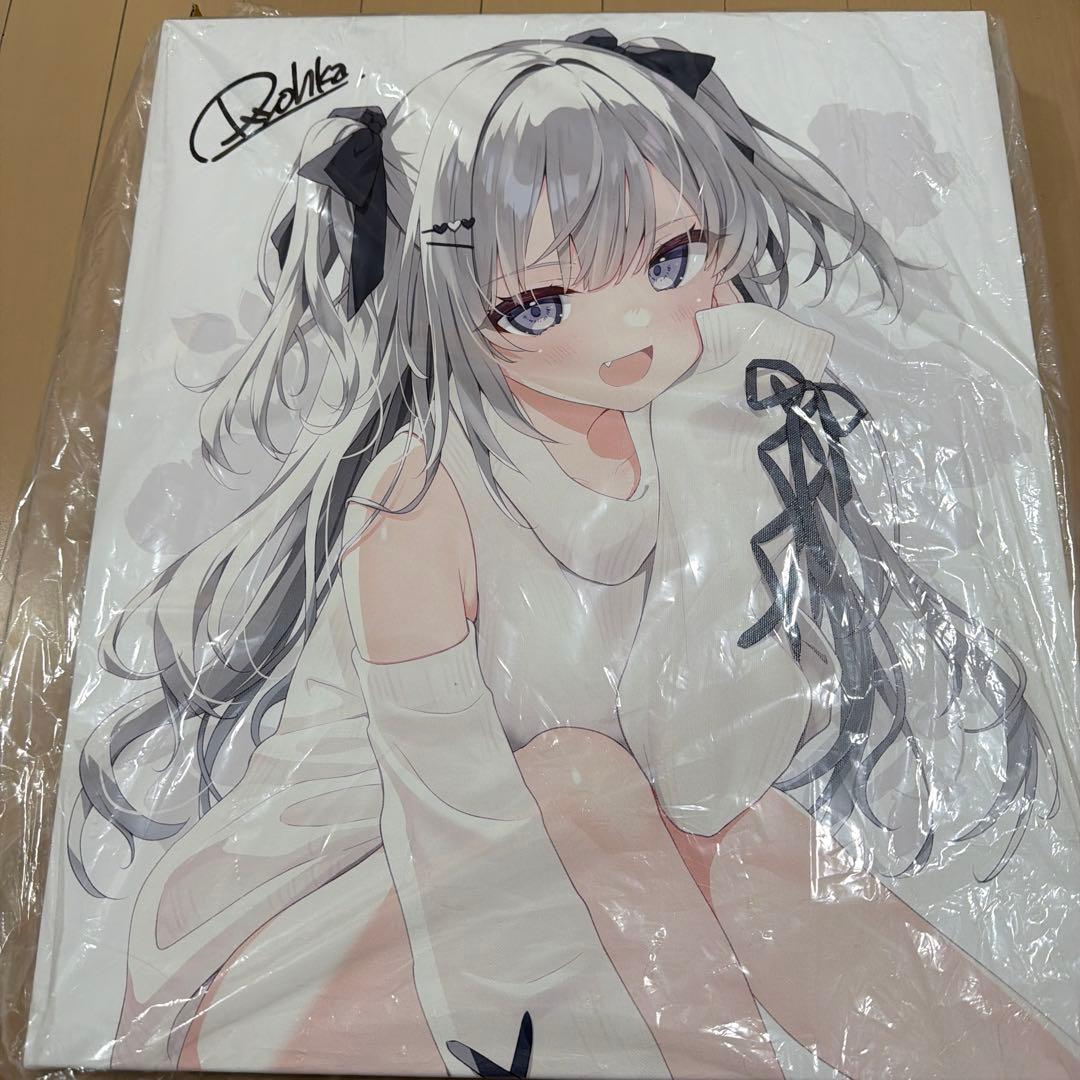 涼屋　涼香　直筆サイン入りキャンバスアート　新品未開封　即購入OK