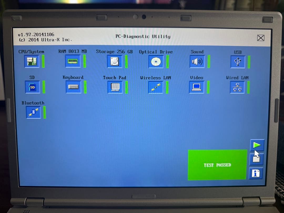 【中古品】Panasonic Let's note SZ6