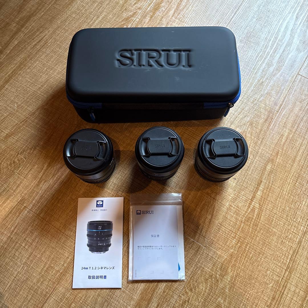 美品 SIRUI Night Walker 24/35/55 Sony E
