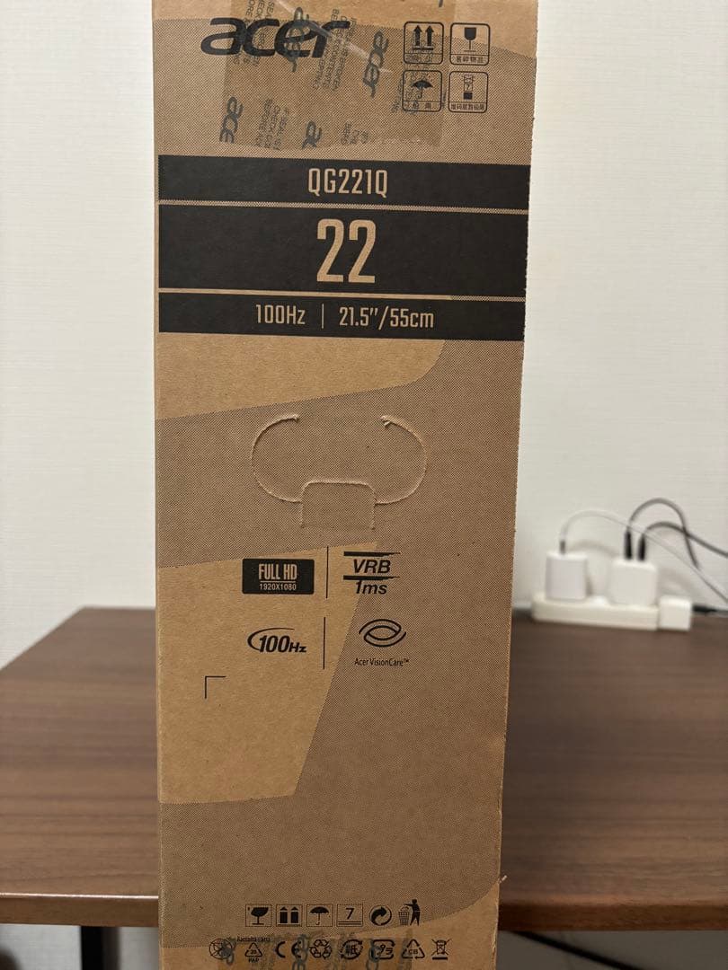 acer フルHD薄型モニター　21.5型